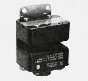 CR115A12, GE | Industrial Controls - CR115A, GE, Vane-Operated Limit Switch, 1NC, Front orientation, No indicating light, 3 ft lead length, Standard Hardware
